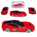 1/64 Scale 3" C7 2015 Chevrolet Corvette - Red with Full Color Graphics ( Both Doors)